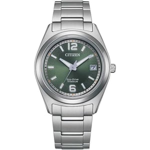 Citizen Damen Silberne Uhr FE6151-82X