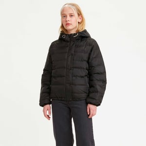 Levis Edie Packbare Jacke Schwarz