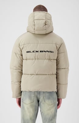 Black Bananas Block Puffer Jacke,
