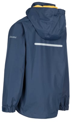 Trespass Childrens Boys Overwhelm Regenjacke (Marine)