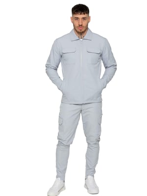 Enzo | Herren Cargo Shacket Trainingsanzug Set