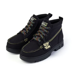 Kicker hi x Lucy Damen schwarze Stiefel