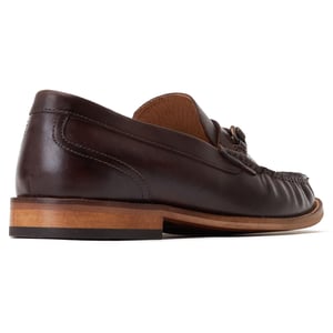 Base London Madison Herren Mokassins aus gebranntem Tan-Leder