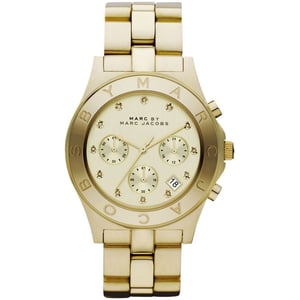 Marc Jacobs MBM3101 Goldfarbene Damenuhr