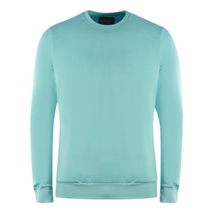 Lyle & Scott Golf Tech Rundhalsausschnitt Pale Marine Pullover