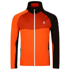 Dare 2B - "Touring" Jacke Durchgehender Reißverschluss für Herren (Lunde Orange/Rooibos Tee)