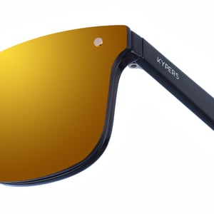 Unisex FRANK Ovale Nylon-Sonnenbrille