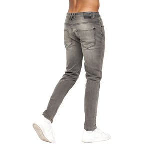 Crosshatch - "Malcolm" Jeans für Herren (Hellgraue Wäsche)