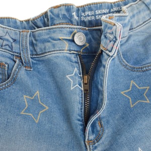 Bedruckte Super-Skinny-Jeans 754757 Mädchen