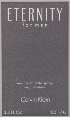 Calvin Klein Eternity für Männer Edt Spray 100ml