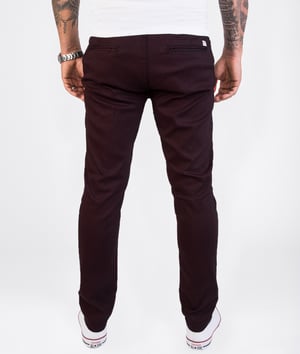 Rock Creek Stoffhose Weinrot