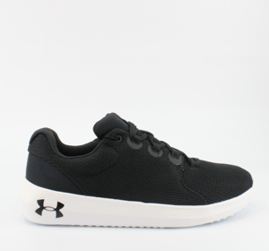 Under Armour Ripple 2.0 Herren-Schnürschuhe aus schwarzem Textil
