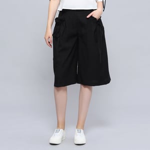 Lässige Capri-Hose mit weitem Bein