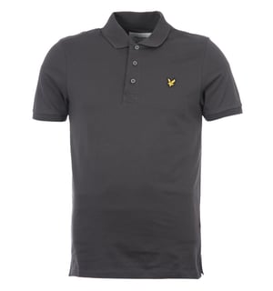 Lyle And Scott Polohemd aus Bio-Baumwolle für Herren in Grau
