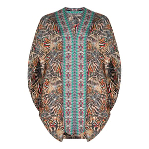 Inoa Steinadler Mehrfarbig Kurzer Kimono