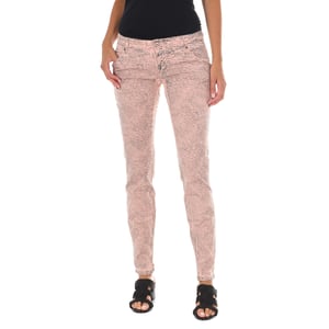 Lange Hose mit schmal geschnittenen Säumen 70DBF0585-R216 woman