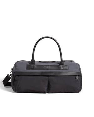 Ted Baker Zange Schwarz Reisetasche, Schwarz