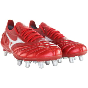 Mizuo Morelia Neo III Beta ESI Rote Herren-Fußballschuhe