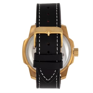 Shield Shaw Lederarmband Herren-Taucheruhr mit Datum