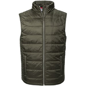 Russell Mens Nano Padded Bodywarmer (dunkel oliv)