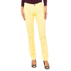Elastische Stretch-Hose mit schmal geschnittenem Saum LWT006 woman