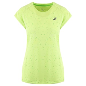 ASICS Logo Womens Hellgrünes T-Shirt
