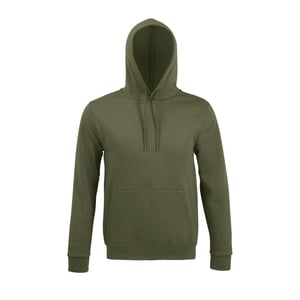 SOLS Snake Unisex Sweatshirt mit Kapuze (Dunkelgrün)