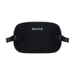 Nicce Logo Kicker Herren-Umhängetasche, Schwarz