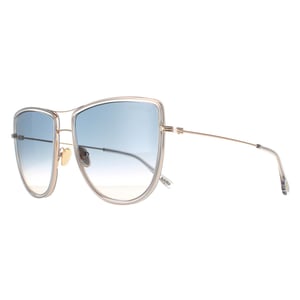 Tom Ford Aviator Damen glänzend Rose Gold Rauch Gradient Tina FT0759