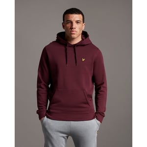 Sweatshirt � Kapuze Lyle & Scott in bordeauxrot