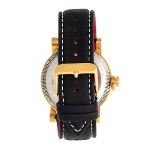Shield Berge Lederarmband Herren-Taucheruhr