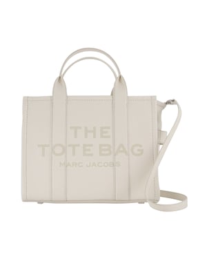 Tote Bag The Medium Tote - Marc Jacobs - Leder - Silber