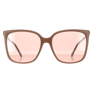 Jimmy Choo Square Damen Nude Rosa Flash Silber Spiegel SCILLA/S
