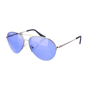 Maxy Damen-Sonnenbrille aus Metall in ovaler Form