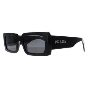 Prada PRA07S 1AB5S0 schwarz dunkelgrau Sonnenbrille