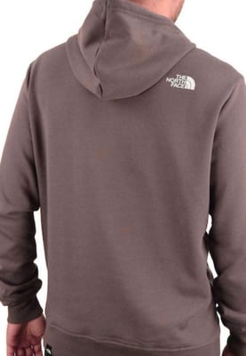 The North Face Standard Herren Hoodie in Graphit lila