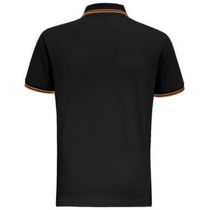 Asquith & Fox Herren Classic Fit Tipped Polo Shirt (Schwarz/Gelb)