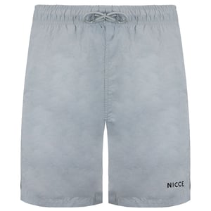 Nicce Core Herren Badeshorts in Grau