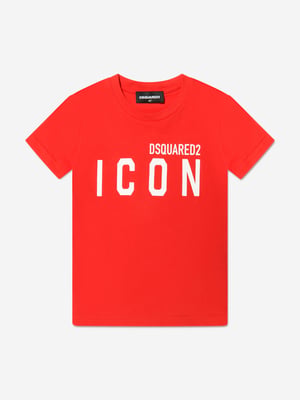 Dsquared2 Kids Icon T-Shirt in Orange