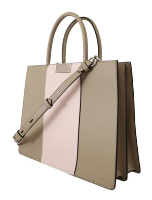 Karl Lagerfeld Sage Green Polyuréthane Tote Sac à épaule