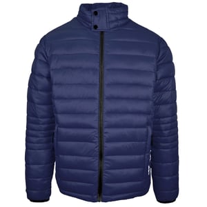 Plein Sport Einfache Gepolsterte Marineblaue Jacke
