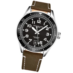 Schwarzer und brauner Quarz 42mm