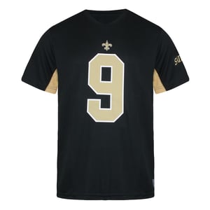 Fanatiker NFL New Orleans Saints 9 Drew Brees Mens T-Shirt