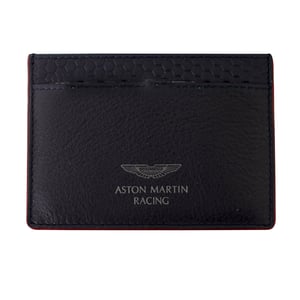 Hackett Aston Martin Mens Navy Kartenhalter Brieftasche