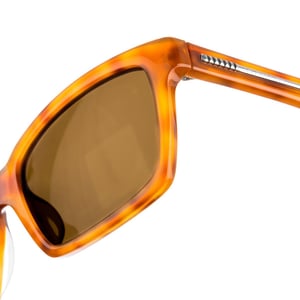 Acetat-Sonnenbrille in rechteckiger Form LM52406 Herren