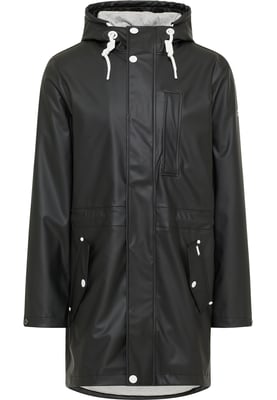ICEBOUND Regenmantel Herren Schwarz