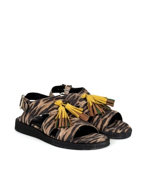 Geox Sandalen Taormina Damen schwarz