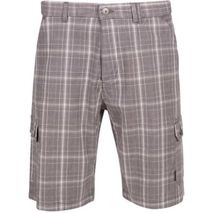 Trespass Herren Cargo-Shorts Earwig (Sturmgrau Karomuster)