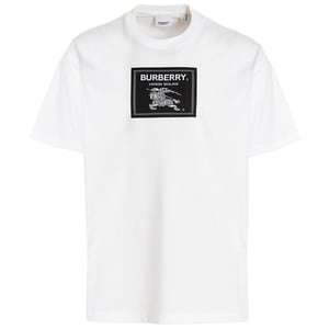 Burberry Box Logo Weißes T-Shirt