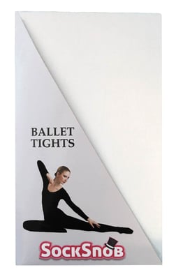 Sock Snob - 1 Paar Ballettstrumpfhosen für Mädchen und Erwachsene mit Füßen